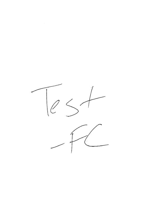 Fax page