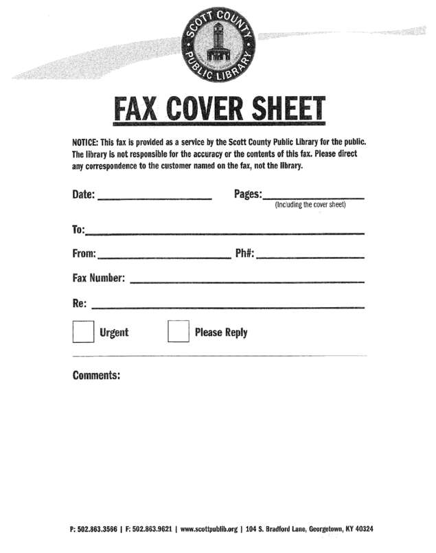 fax page