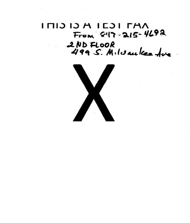 fax page