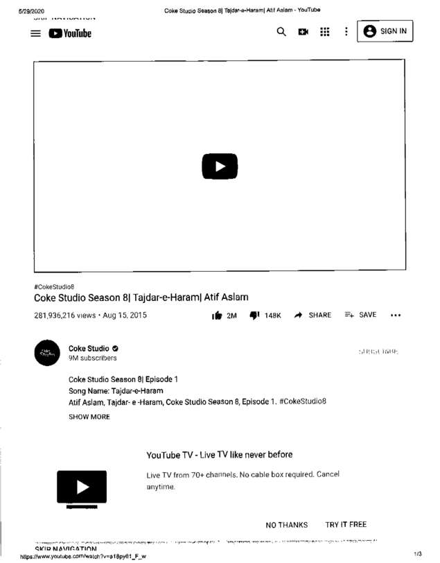 Fax page