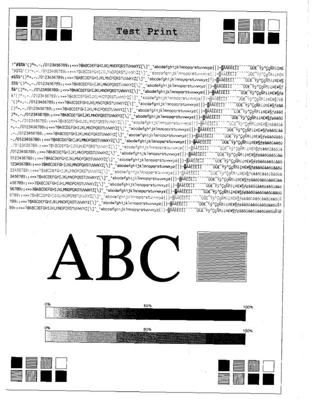 Fax page