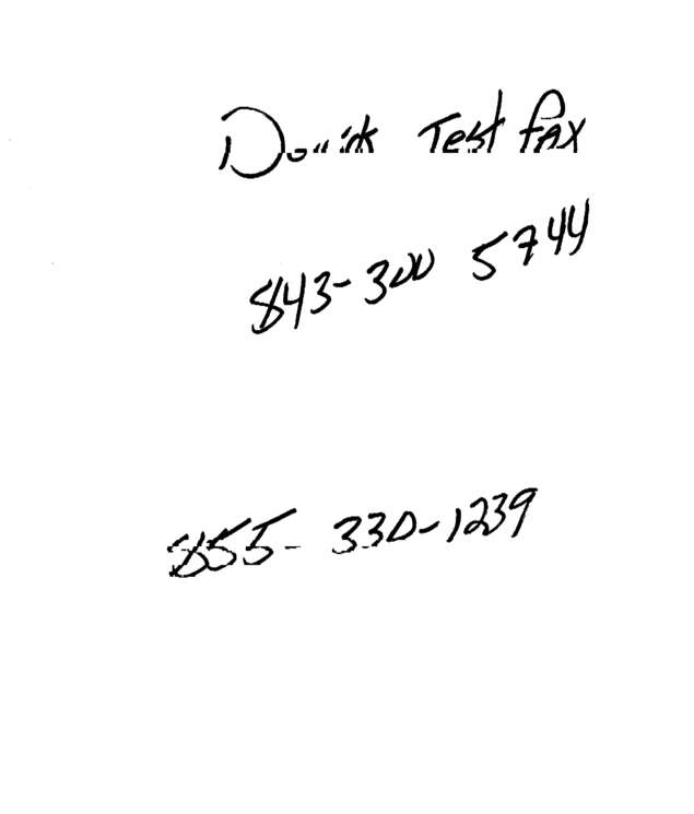 fax page