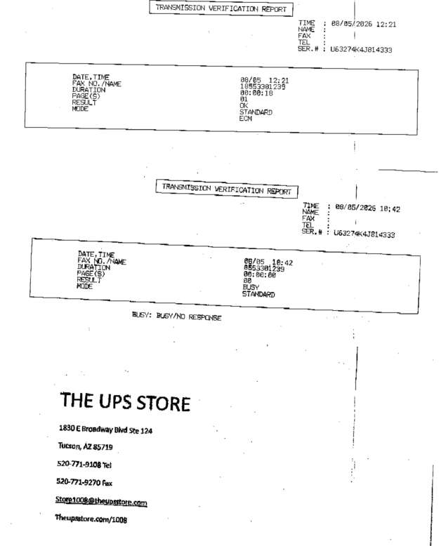 fax page