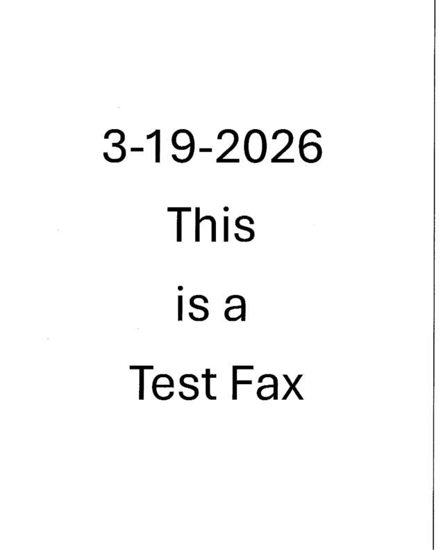 fax page