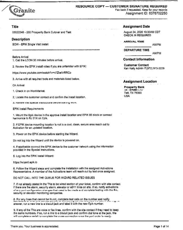 fax page