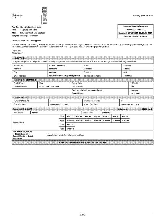 fax page
