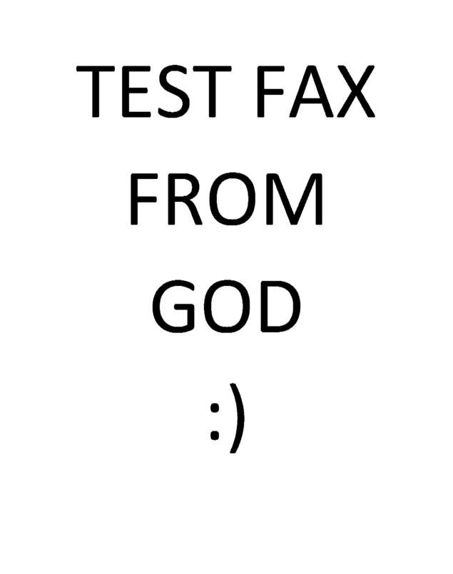 fax page