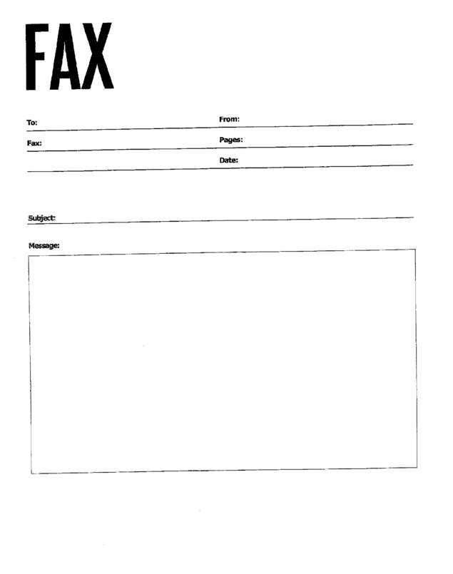 fax page