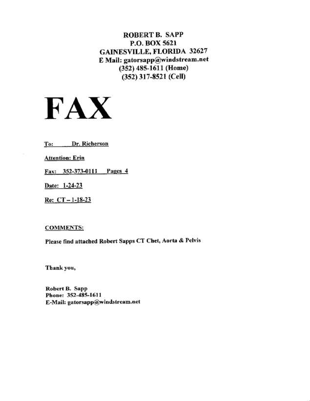 fax page