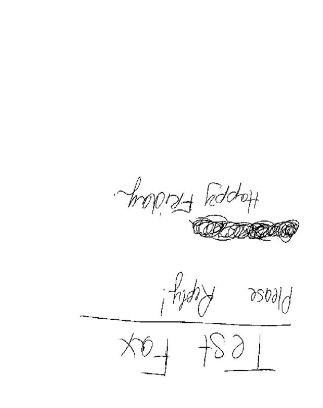 Fax page