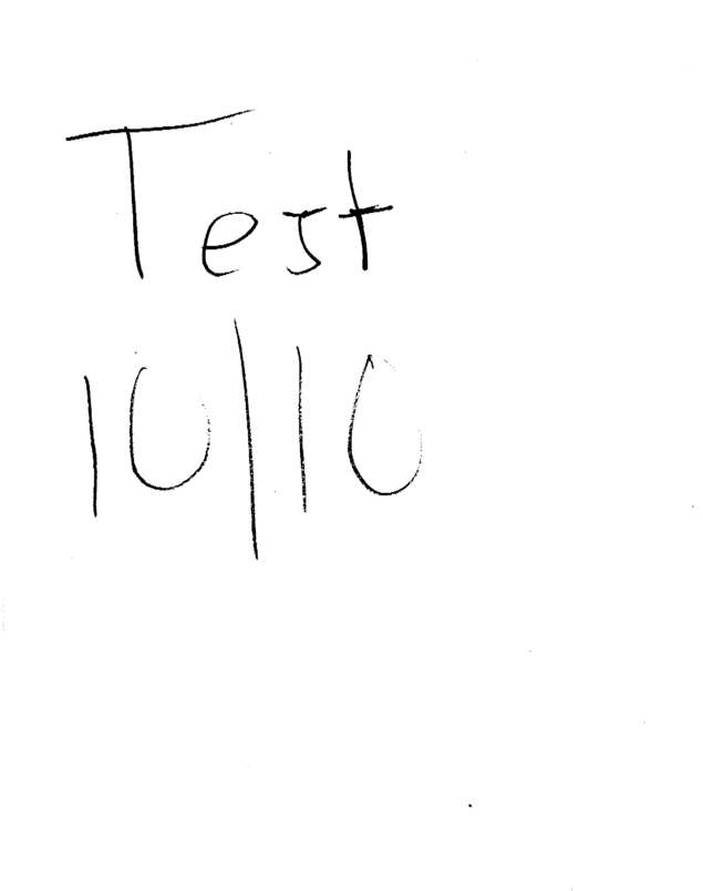 Fax page