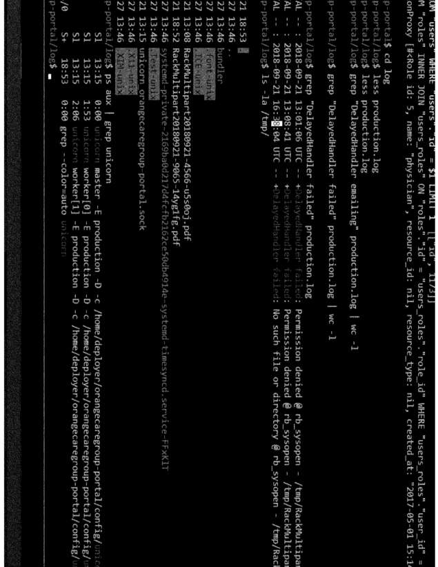 Fax page