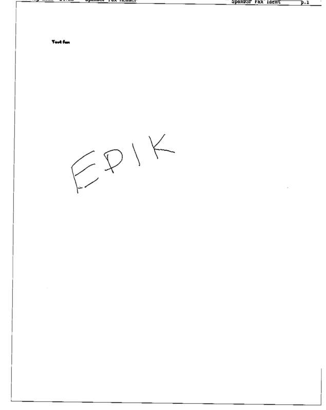 fax page