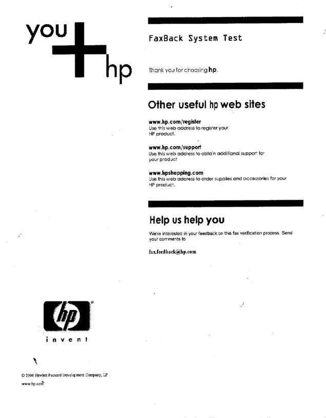 fax page