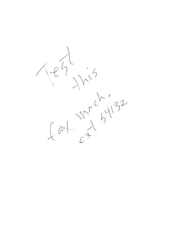 Fax page