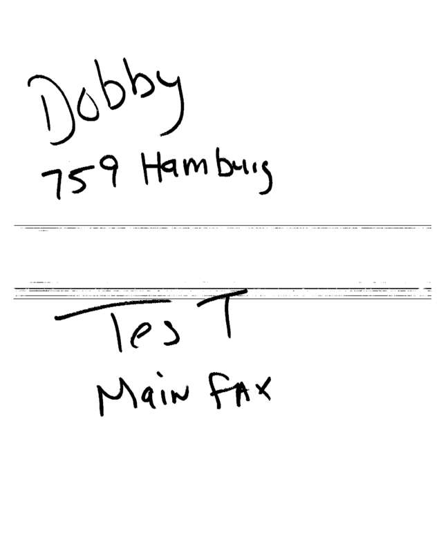 fax page