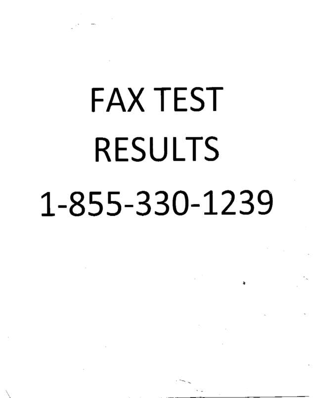 fax page