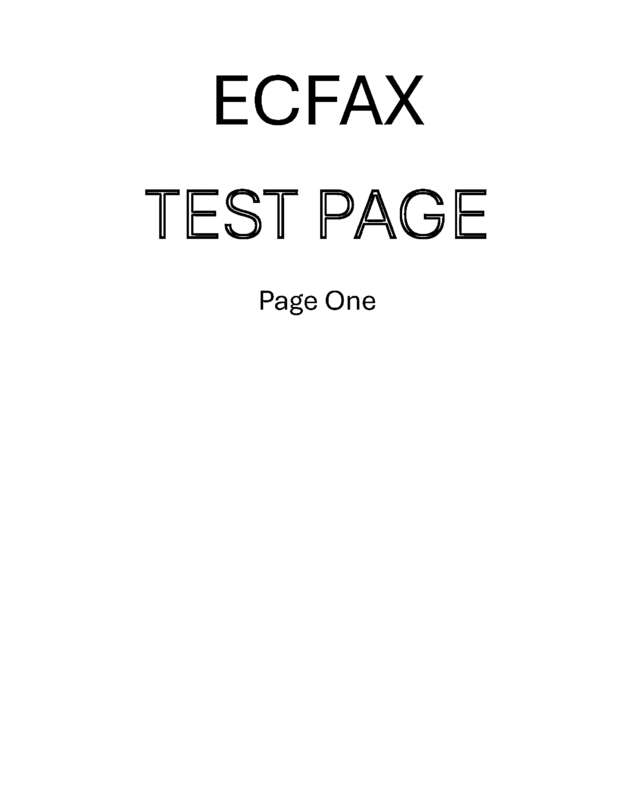 fax page