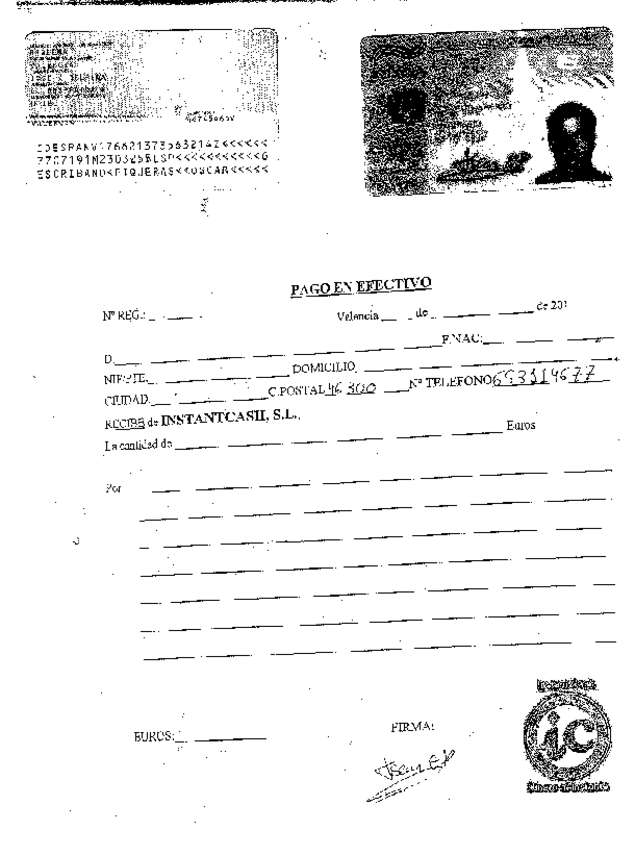Fax page