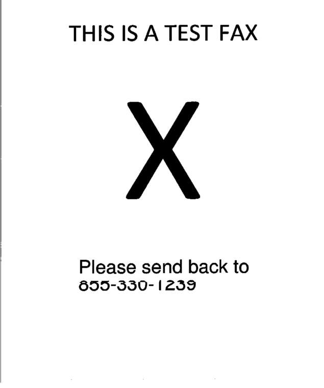 fax page