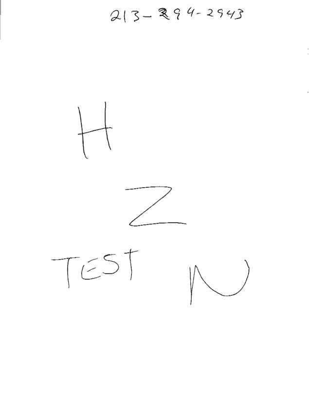 fax page