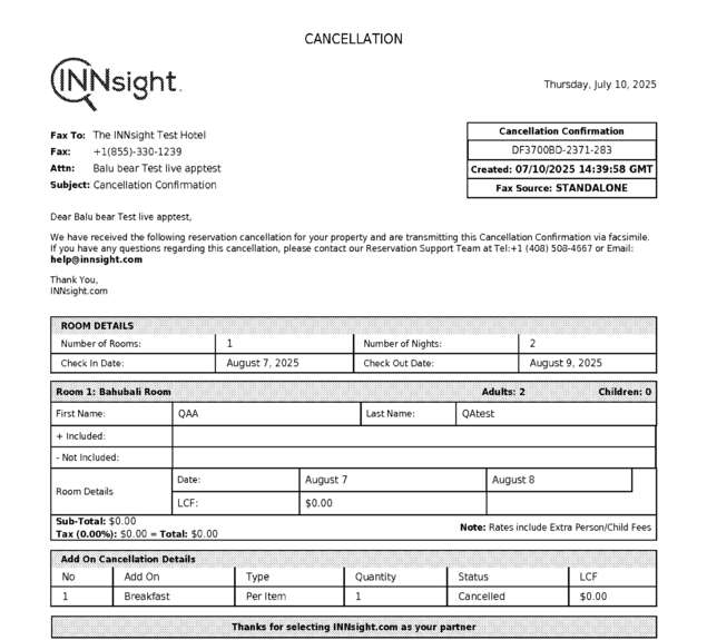 fax page