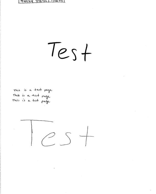 fax page