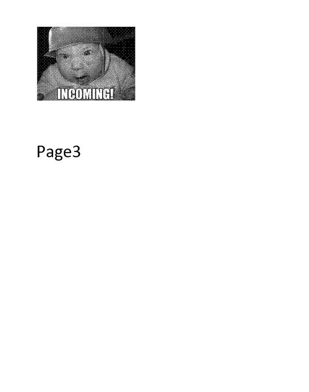 Fax page