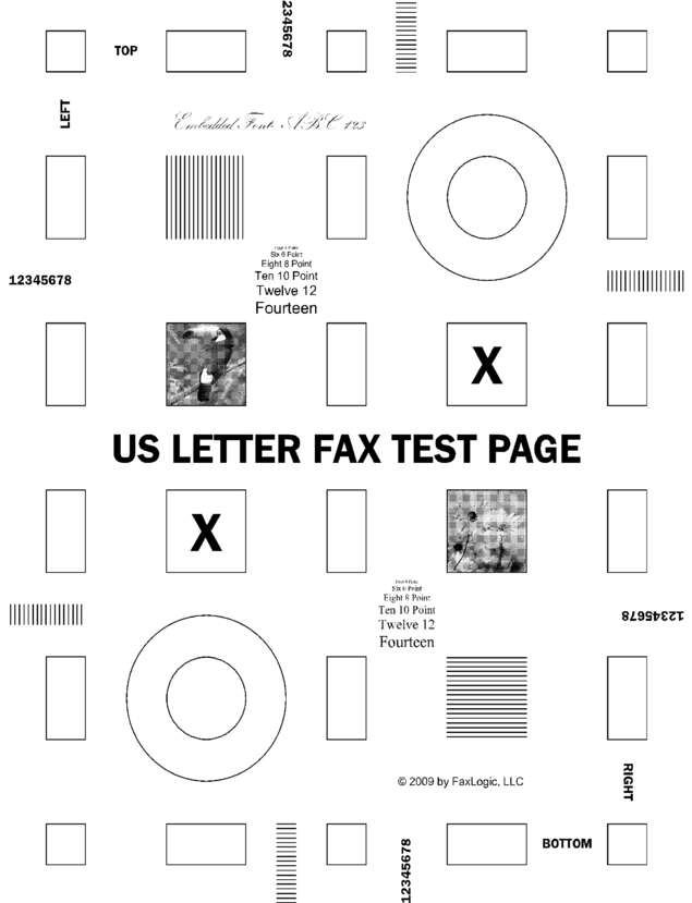 Fax page