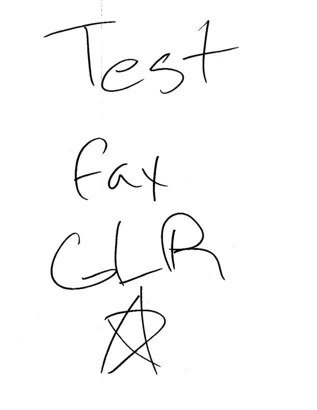 fax page