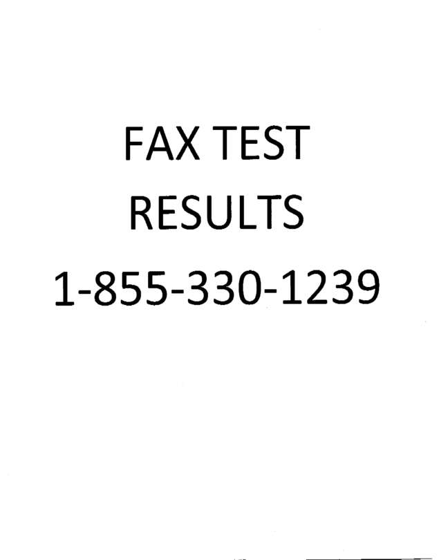 fax page
