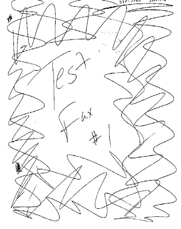 Fax page