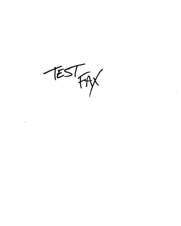 fax page