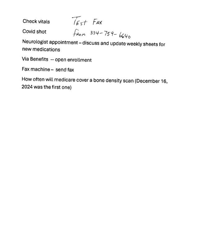 fax page