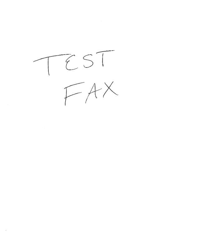 fax page