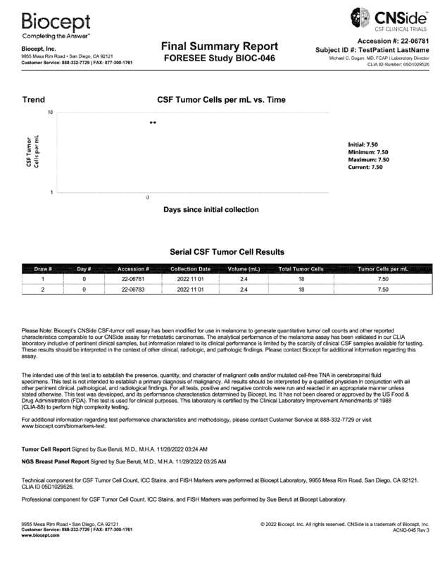 Fax page