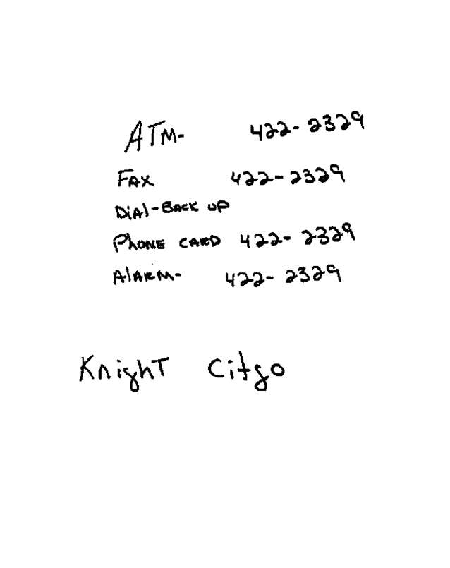 Fax page