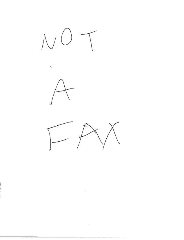 Fax page