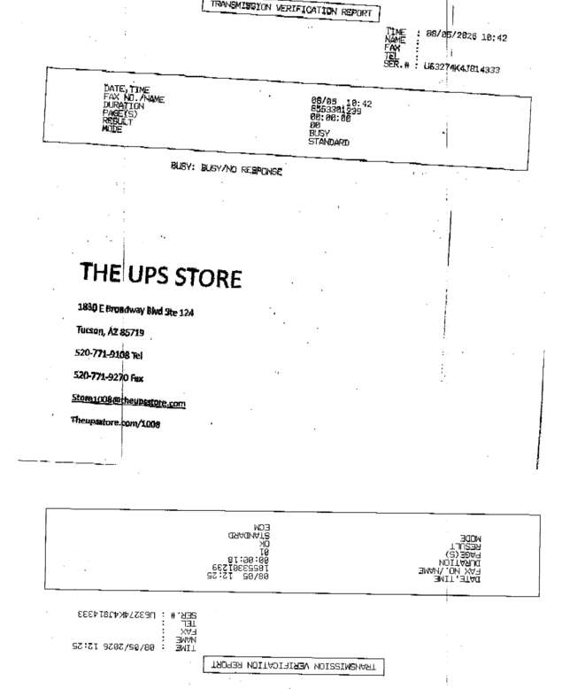 fax page