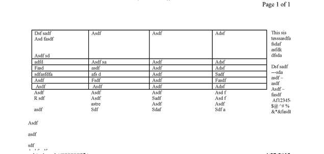 Fax page