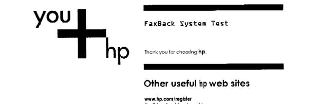 Fax page