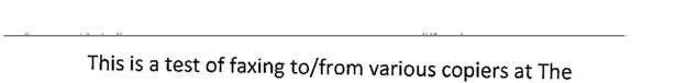 Fax page