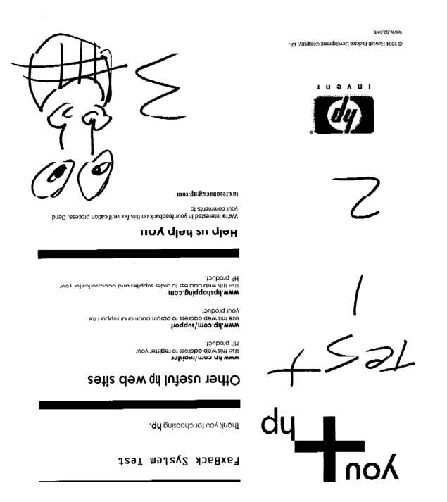 Fax page