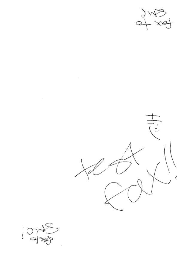 Fax page