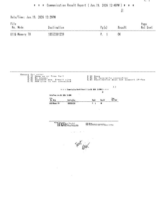 fax page