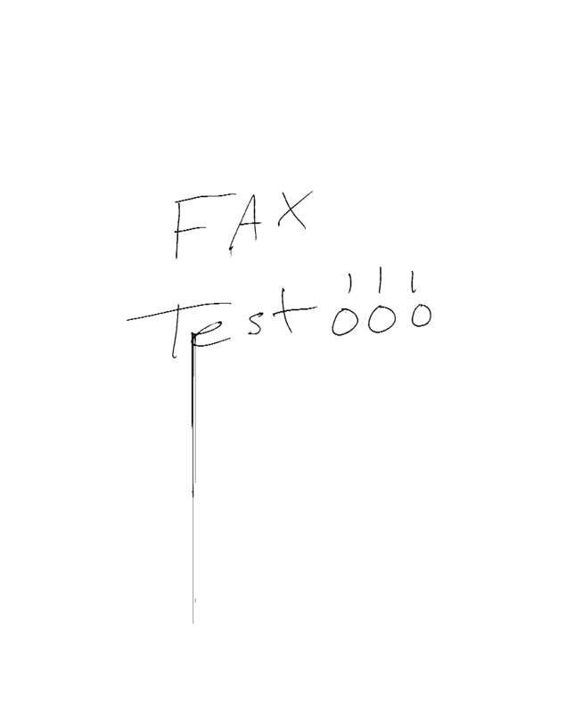 Fax page