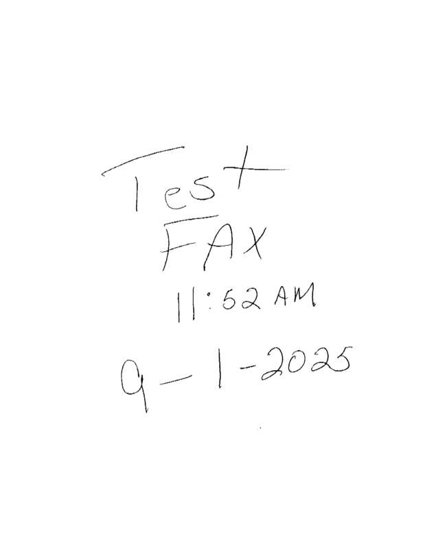 fax page