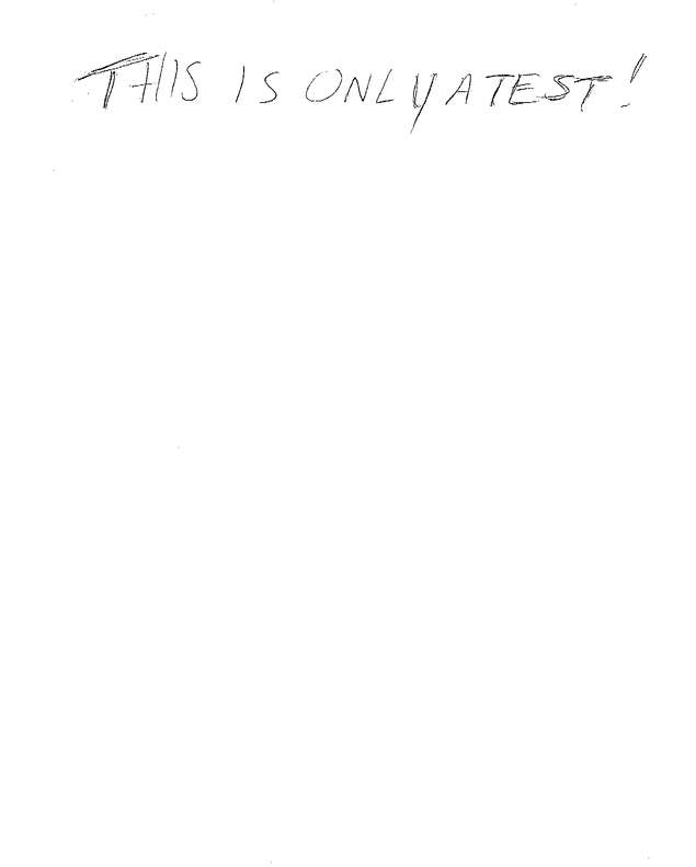 Fax page