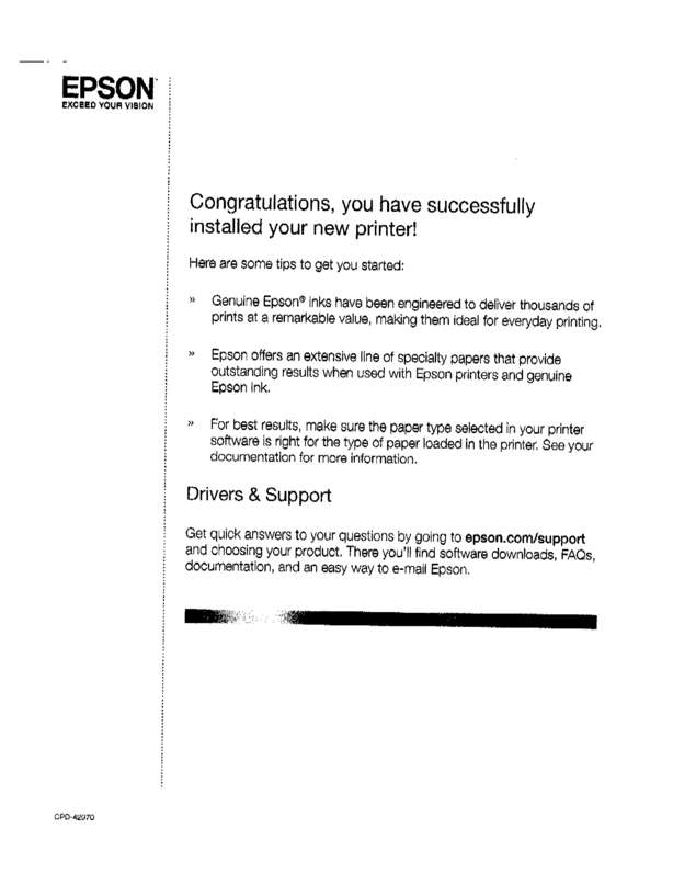 Fax page
