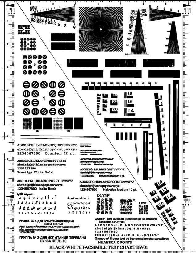 Fax page